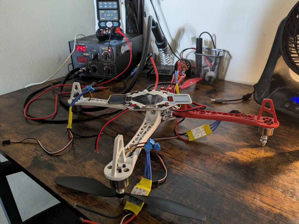 Re-wiring the drone